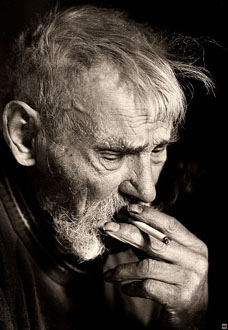 Portrét kuřáka